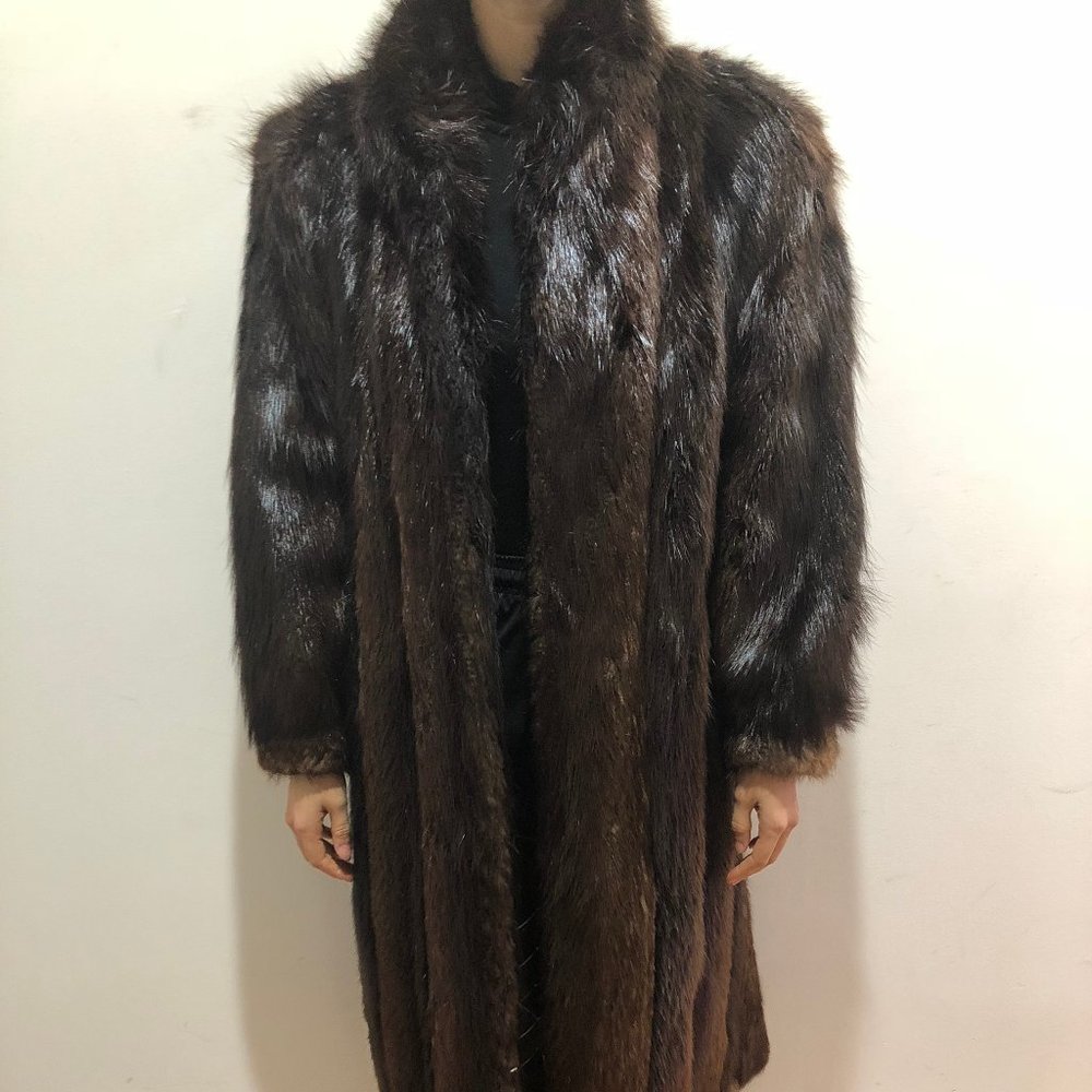 VINTAGE BEAVER COAT